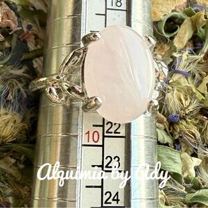 Pink Quartz ring